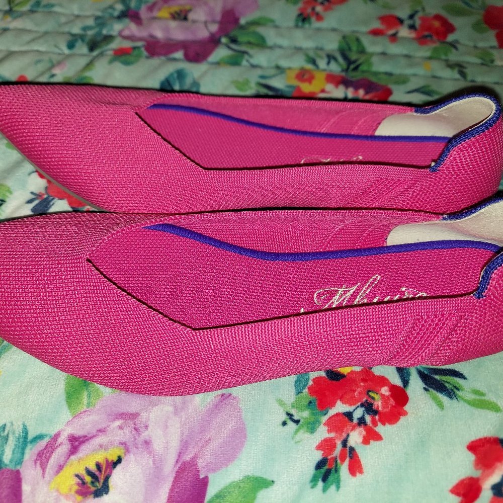 Mhuire Hot pink slippers size 8